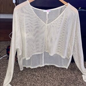 Crop sweater